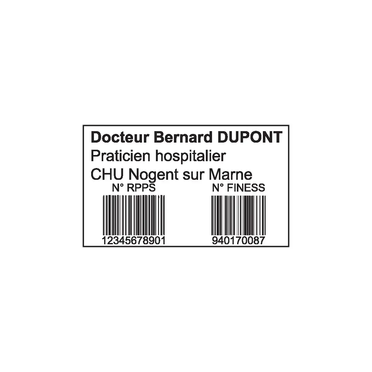 Tampon personnalisable professionnel Métal Line 5206 - 8 lignes - TRODAT