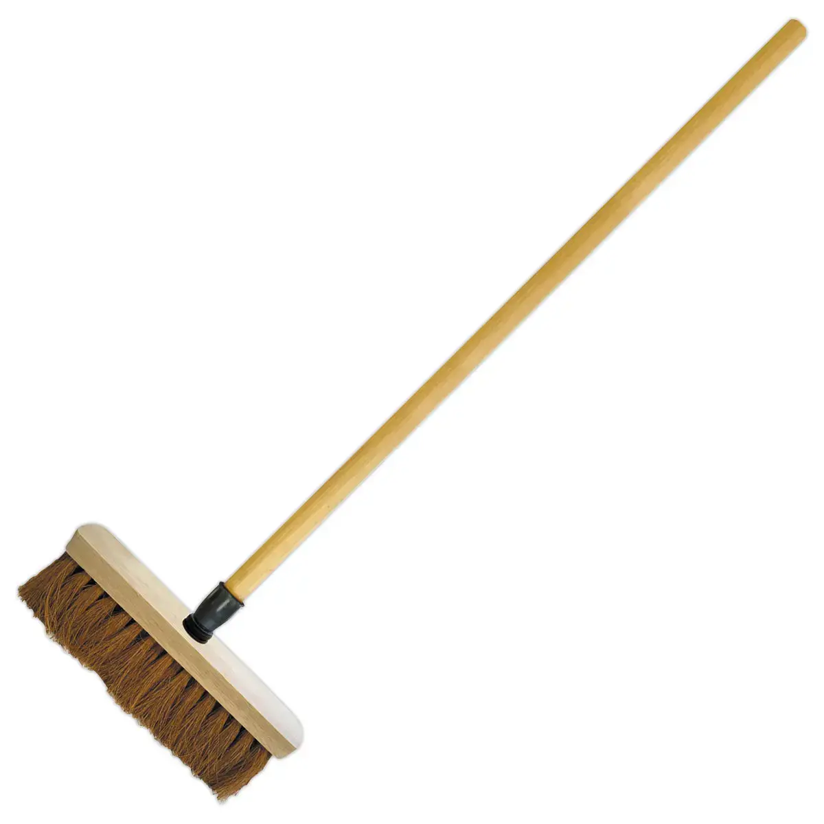 Manche &agrave; balai en bois &agrave; douille - G&eacute;n&eacute;rique 