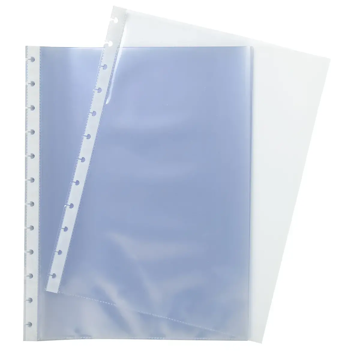 Recharge de 10 pochettes amovibles pour Exactive - Cristal translucide - EXACOMPTA