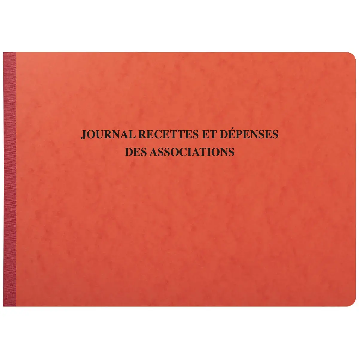 Piq&ucirc;re 27x38cm - Journal des Recettes D&eacute;penses des Associations 80 pages - EXACOMPTA 