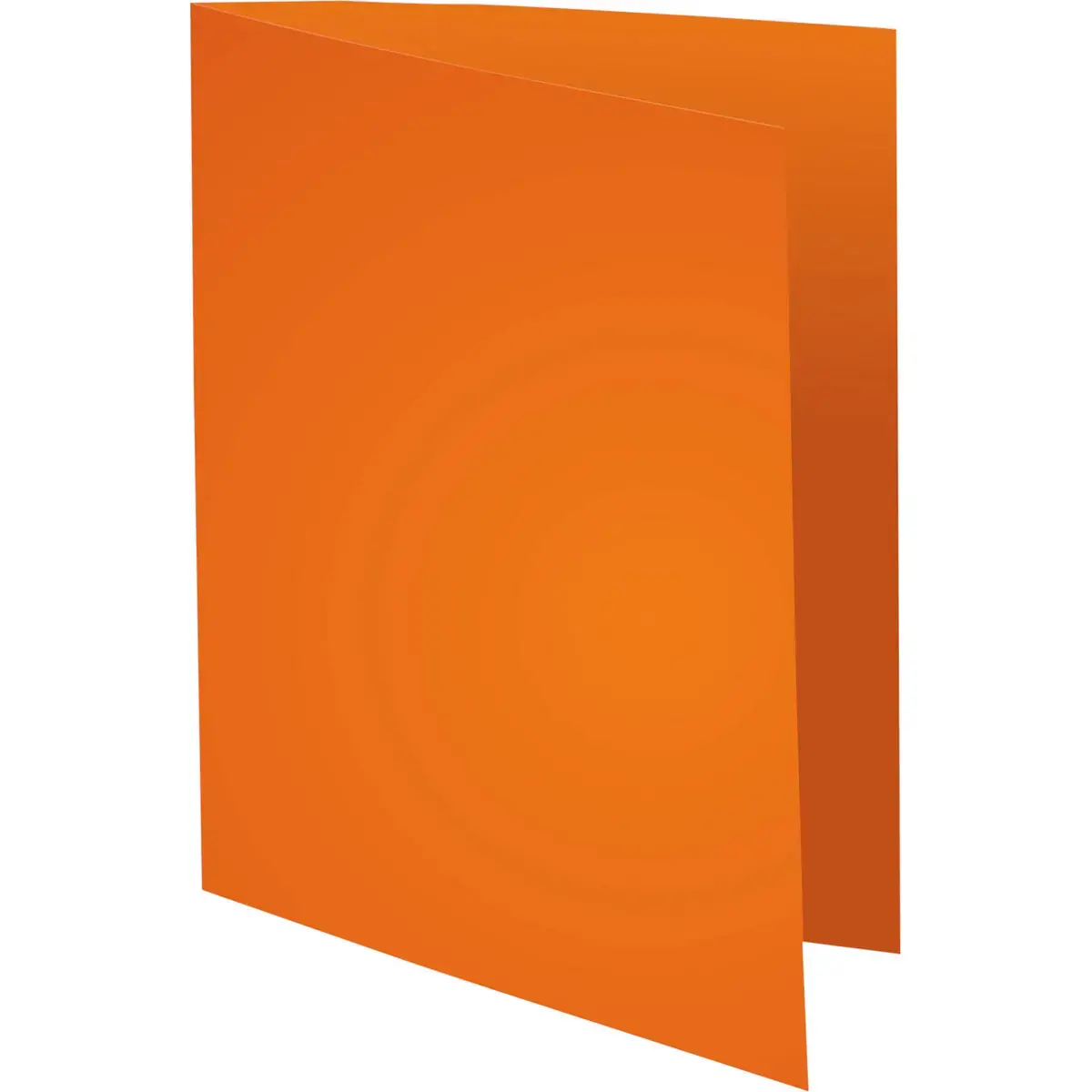 Paquet de 100 chemises Forever&reg; 170 &agrave; bord d&eacute;cal&eacute; - 24x32cm - Orange - EXACOMPTA 