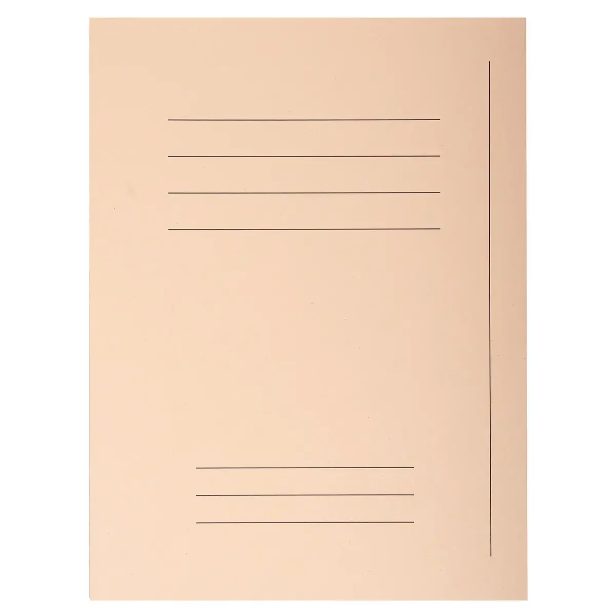 Paquet 50 chemises Forever&reg; 220 100% recycl&eacute; avec impression - 24x32cm - Bulle - EXACOMPTA 