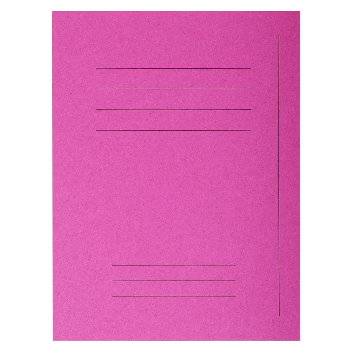 Paquet 50 chemises Forever® 220 100% recyclé avec impression - 24x32cm - Fuchsia - EXACOMPTA