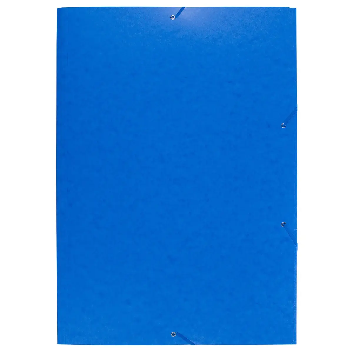 Chemise à élastique 3 rabats carte lustrée 600gm² - A2 - Bleu - EXACOMPTA