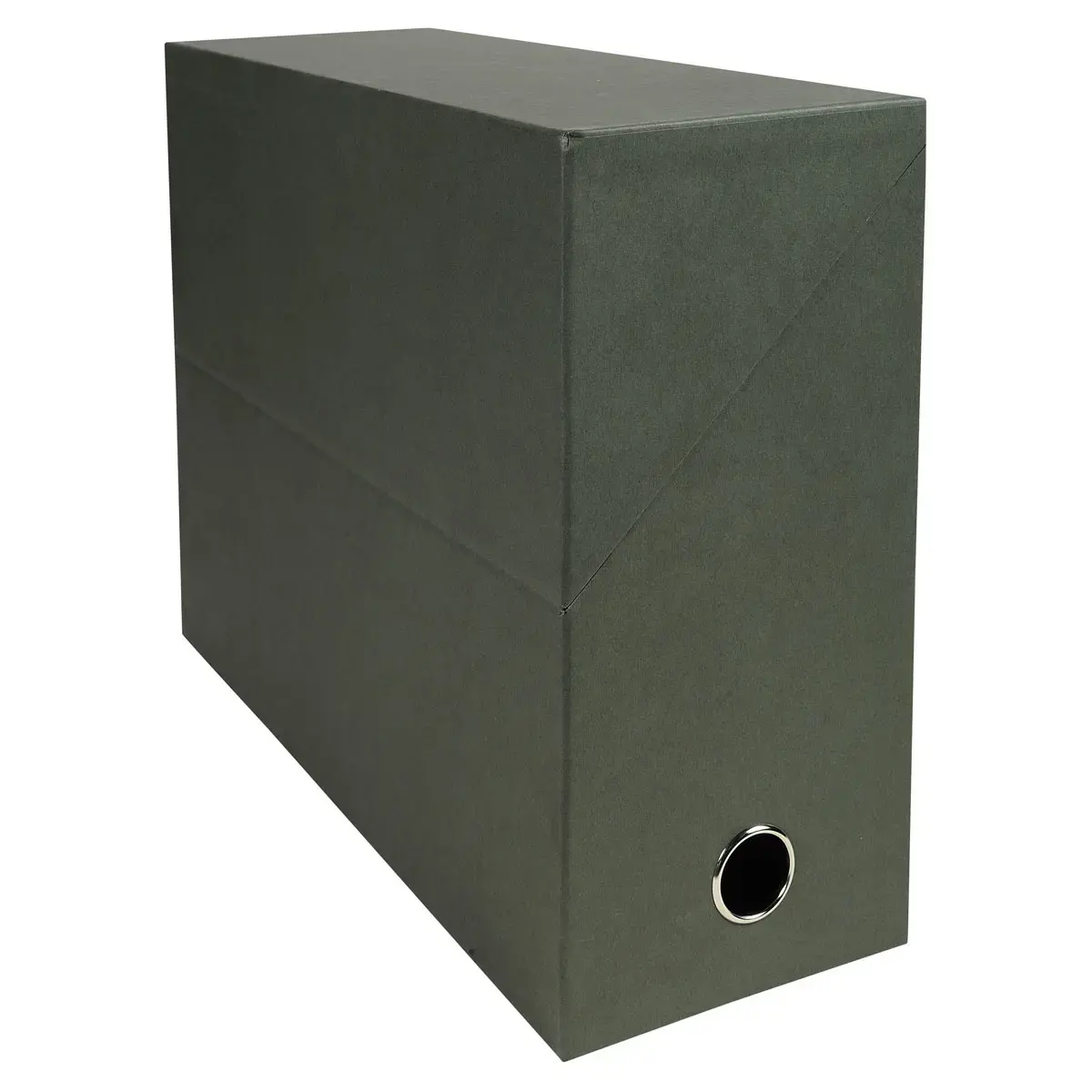 Bo&icirc;te transfert Economique Dos 120 mm - Vert fonc&eacute; - Exacompta 