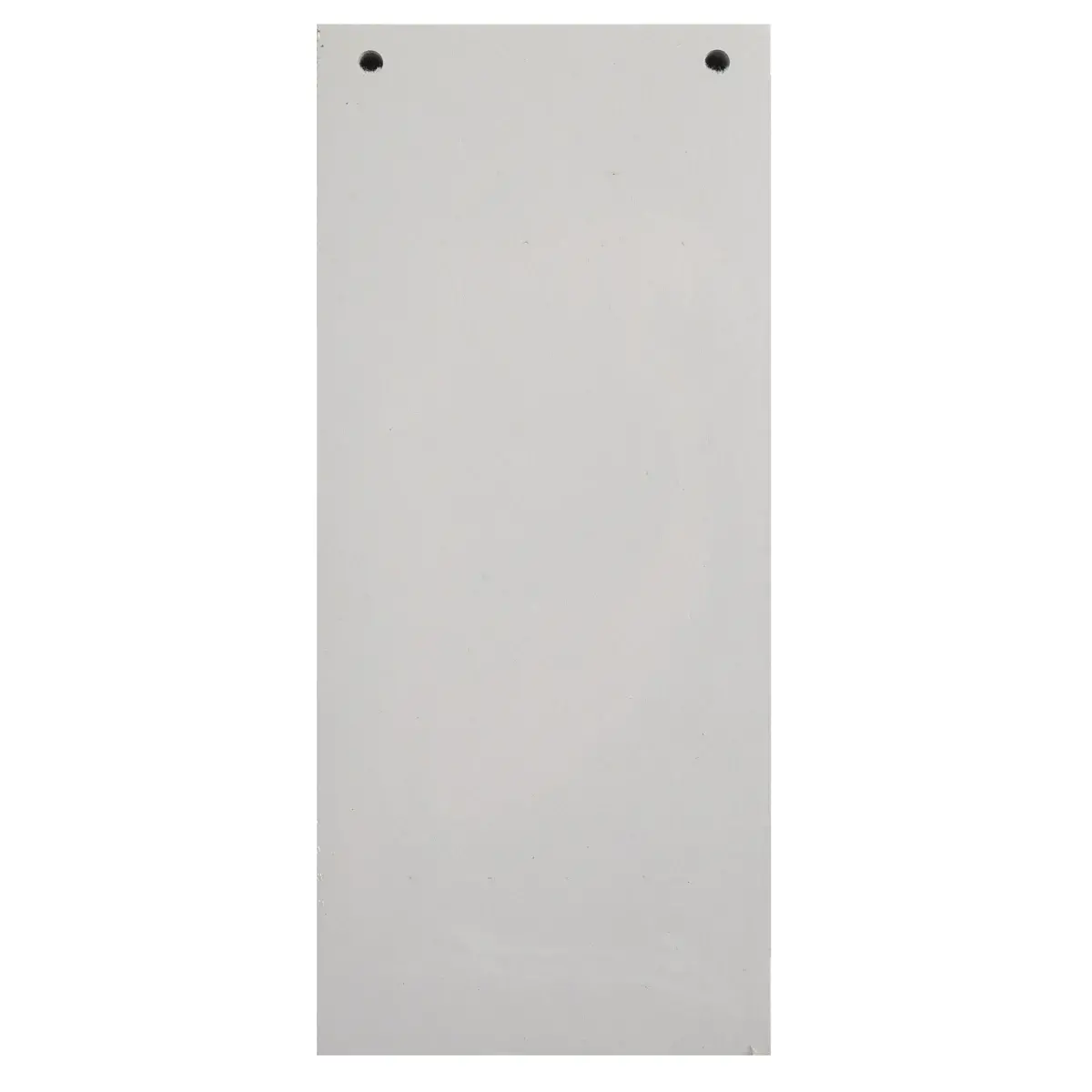 Paquet 100 fiches intercalaires horizontales unies perforées - 105x240mm - Gris - EXACOMPTA
