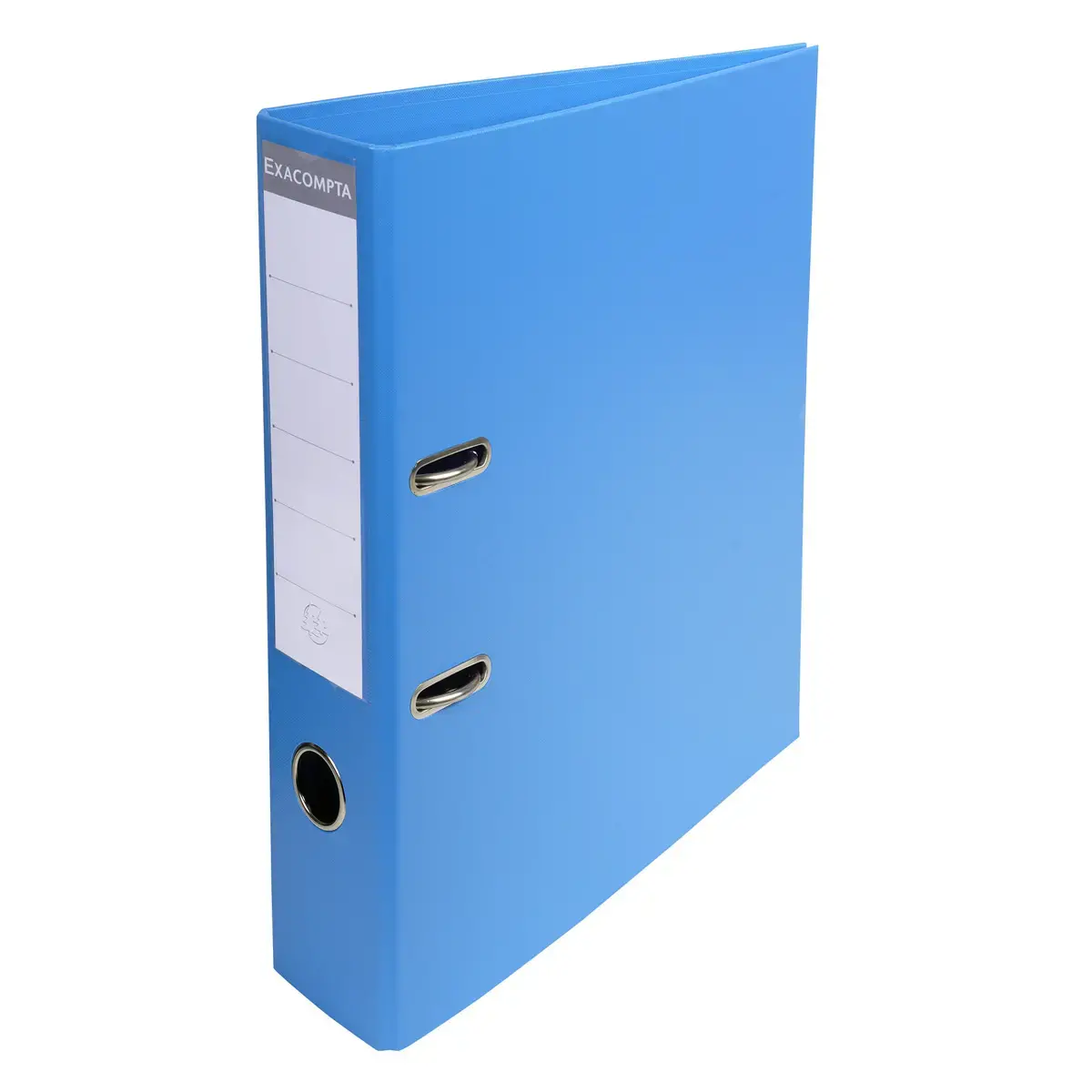 Classeur &agrave; levier PVC A4 dos de 70mm. - Bleu - EXACOMPTA 