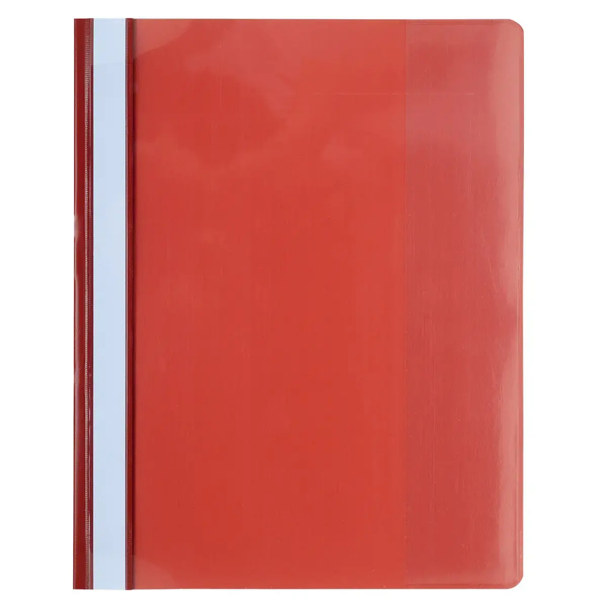 Chemise de présentation à lamelles PVC Premium - A4 - Rouge - EXACOMPTA