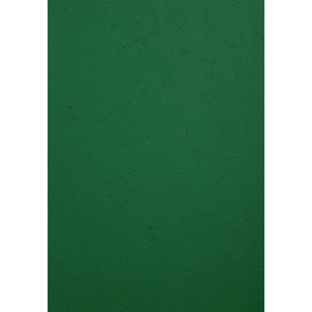 Paquet de 100 couvertures Grain cuir pour reliure A4 - Vert fonc&eacute; - EXACOMPTA 