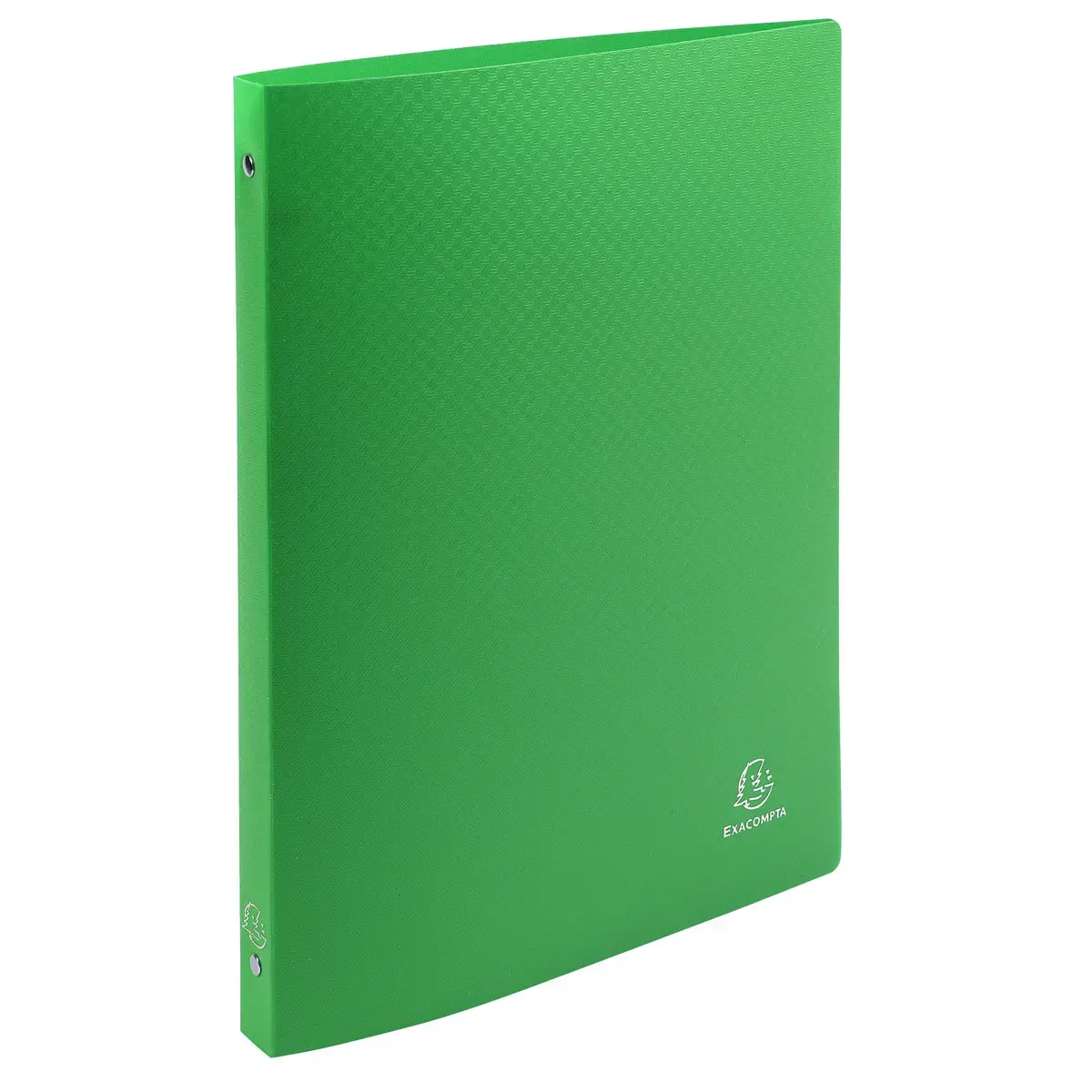 Classeur 4 anneaux 15mm polypropyl&egrave;ne OPAK - A4 - Vert clair - EXACOMPTA 