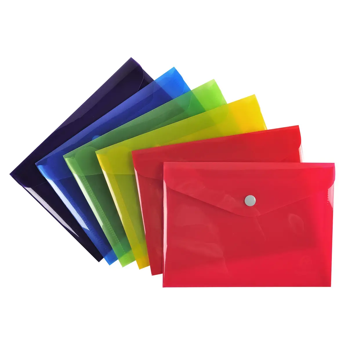 Pochette pression Iderama en polypropyl&egrave;ne - Couleurs assorties - Exacompta 