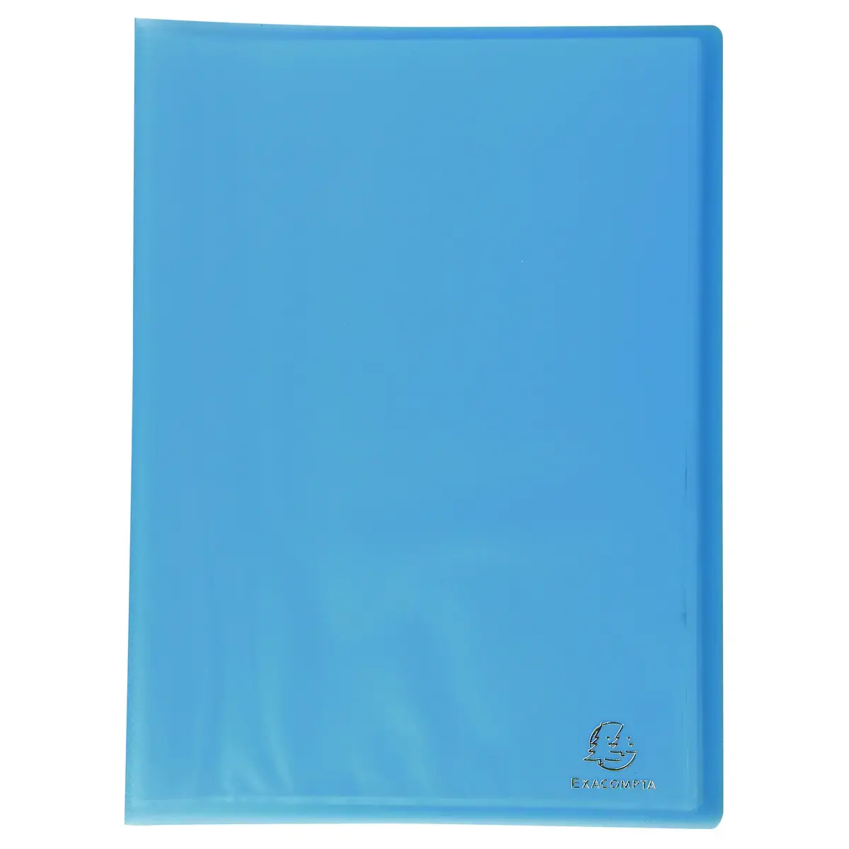 Protège-documents en polypropylène semi rigide Chromaline 80 vues - A4 - Turquoise - EXACOMPTA