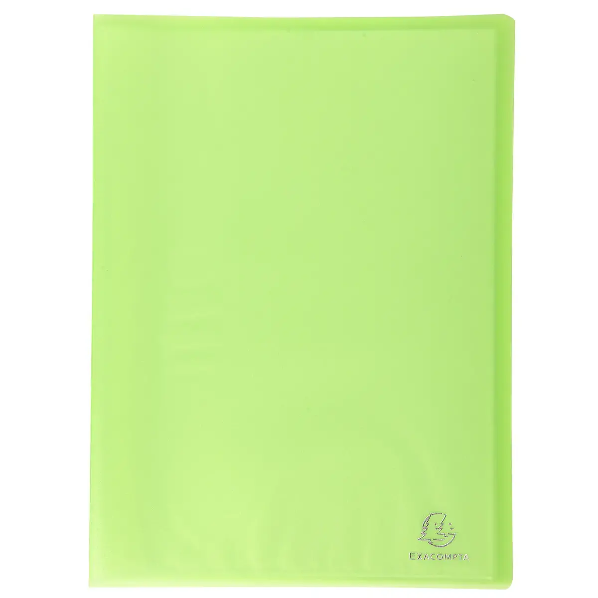 Protège-documents en polypropylène semi rigide Chromaline 80 vues - A4 - Vert - EXACOMPTA