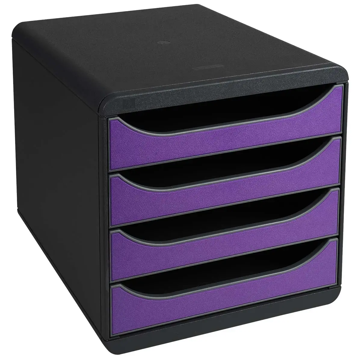 BIG-BOX Pastel noir/pastel glossy - Noir/Violet - EXACOMPTA 