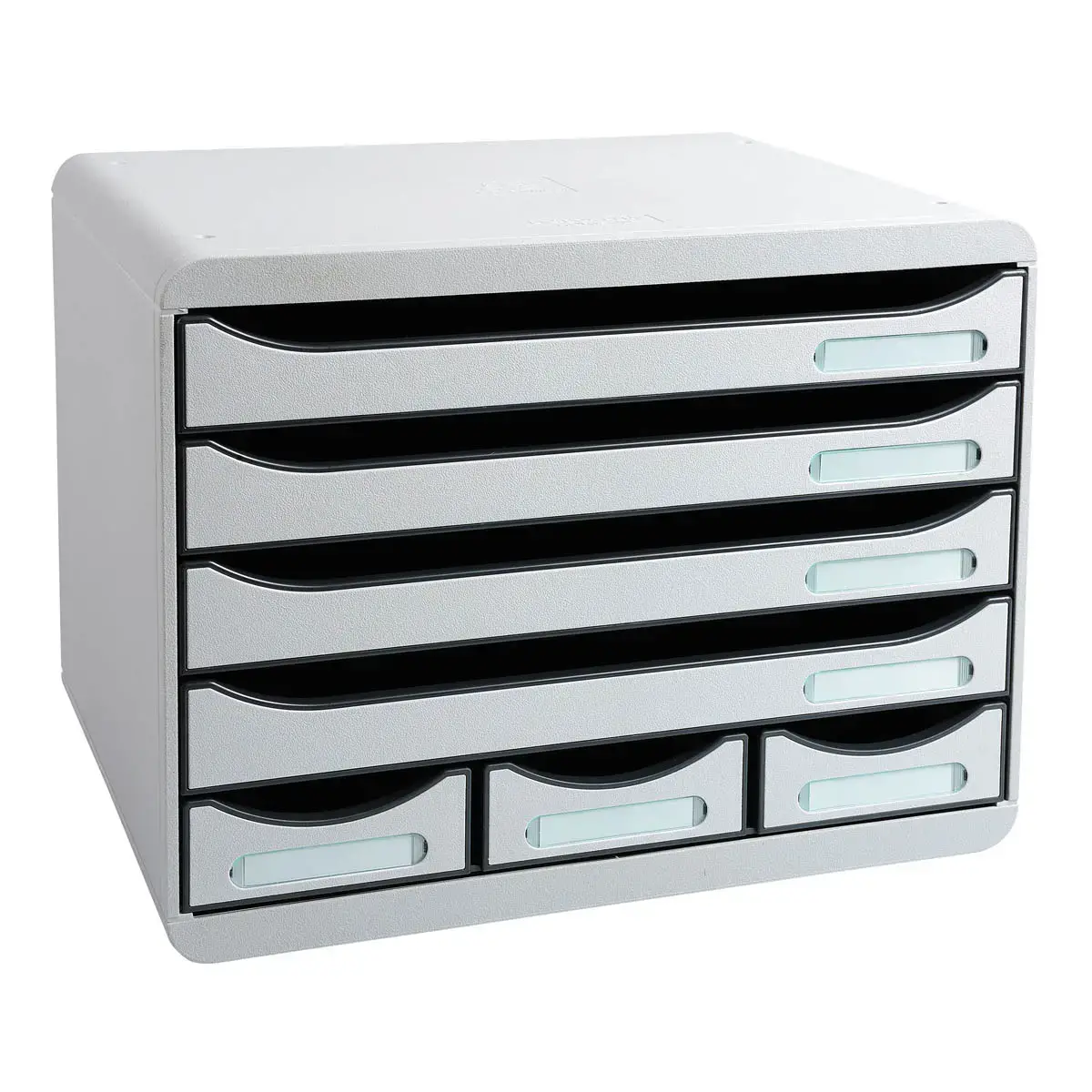STORE-BOX MINI 7 tiroirs - Gris lumière - EXACOMPTA