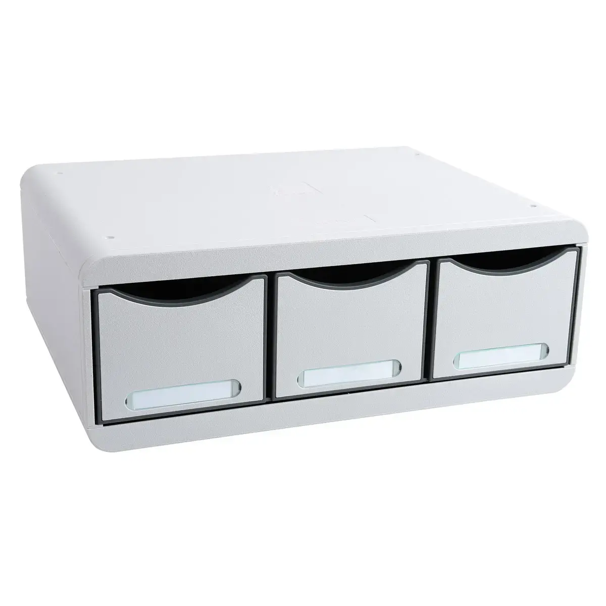 TOOLBOX MAXI 3 tiroirs - Gris lumi&egrave;re - EXACOMPTA 