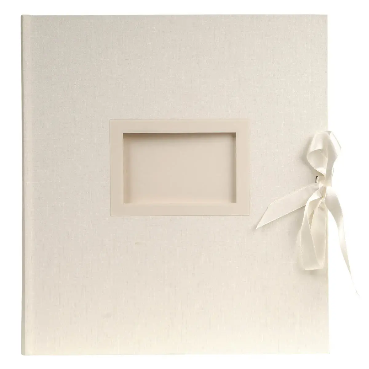 Album photos livre 60 pages blanches Kingsbridge - 29x32 cm - Ivoire - EXACOMPTA