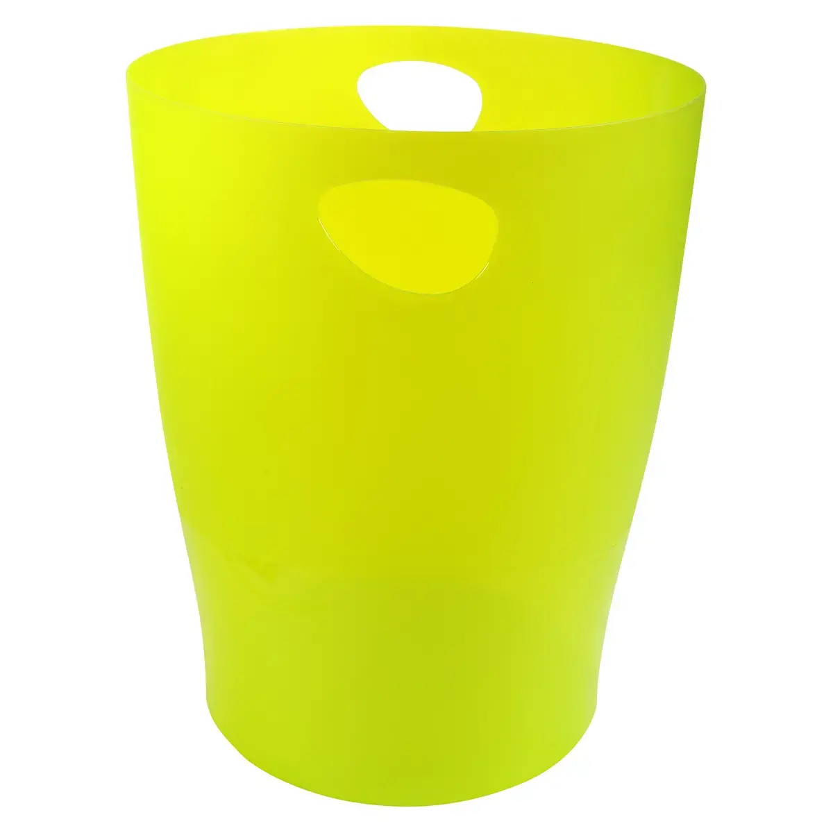 ECOBIN Corbeille à papier - Vert anis translucide - EXACOMPTA