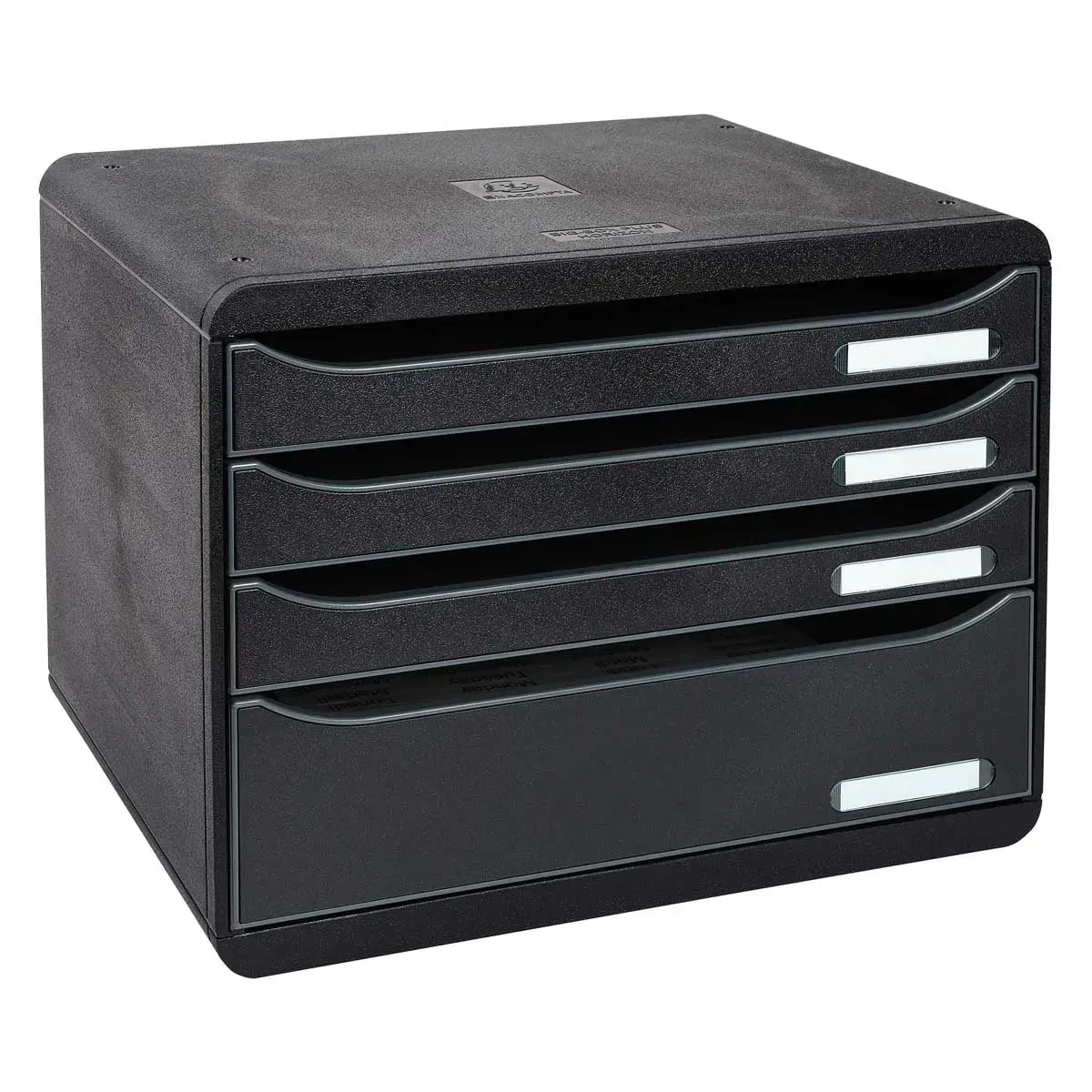BIG-BOX PLUS HORIZON MAXI 4 tiroirs - Noir - EXACOMPTA 