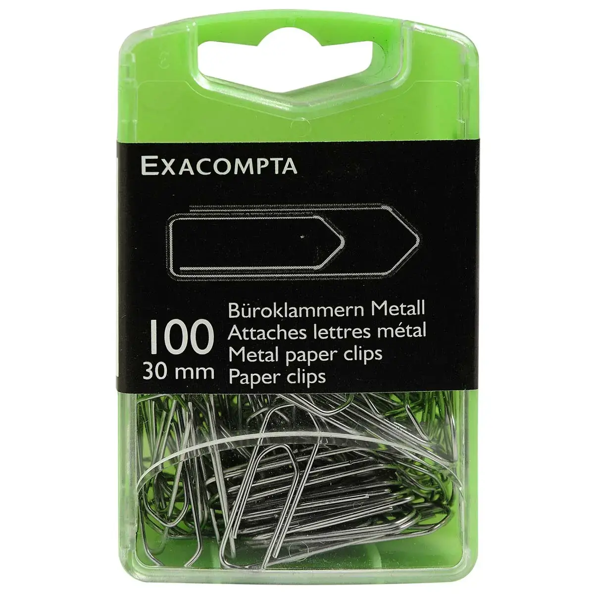 100 attaches lettres m&eacute;tal 30mm 