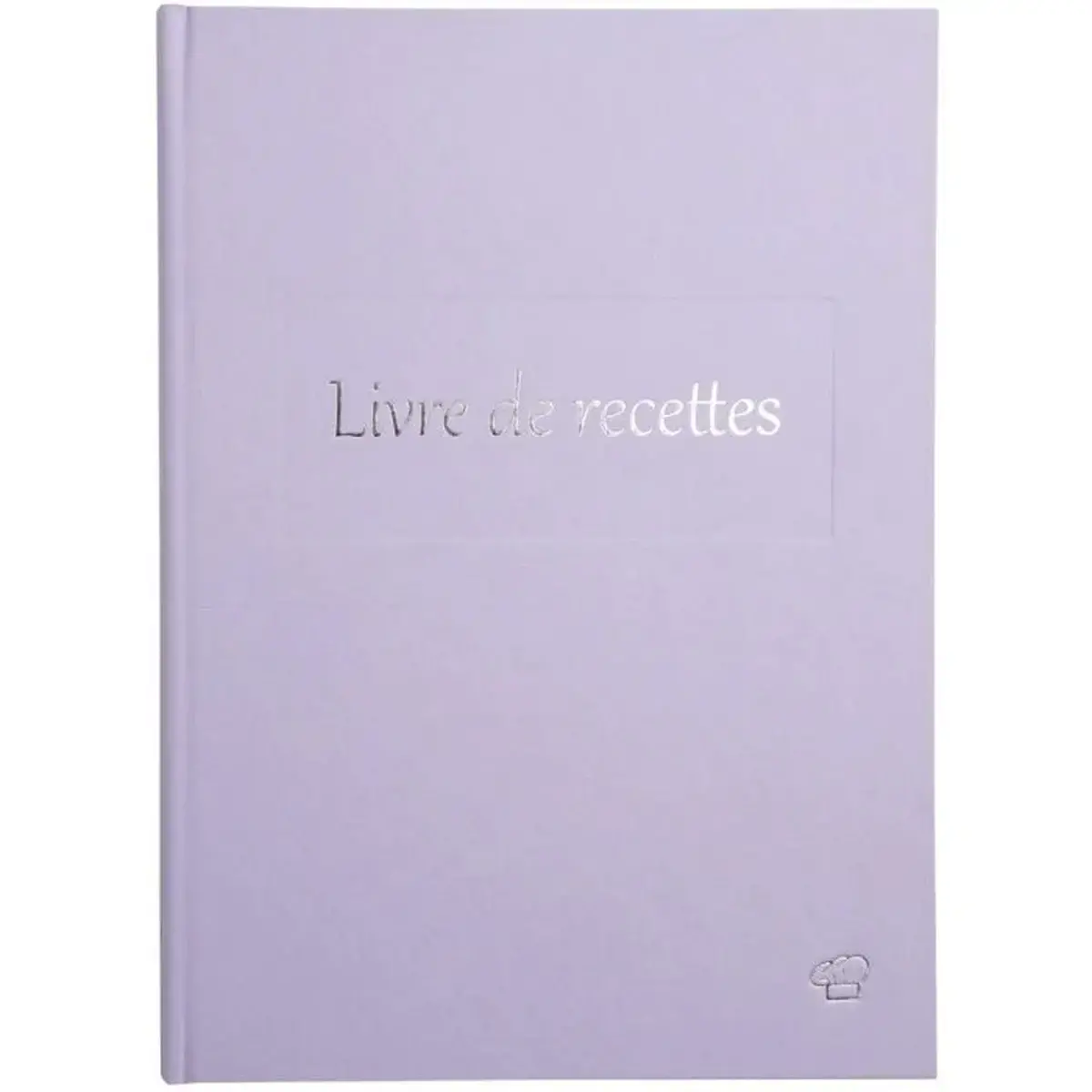 LIVRE DE RECETTES 220X170 96 P LILAS