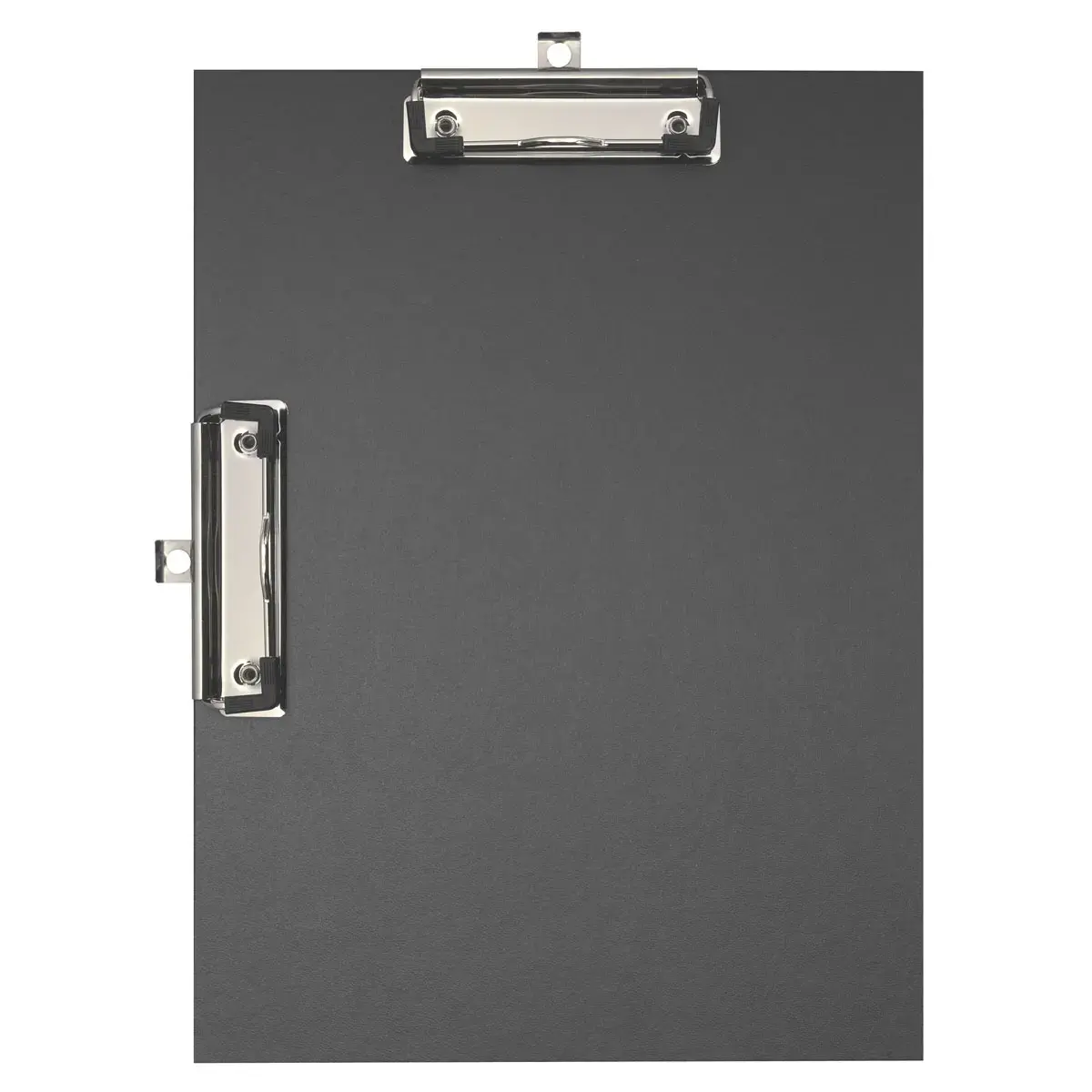 Porte-bloc double clips papier A4 Noir - Exacompta 