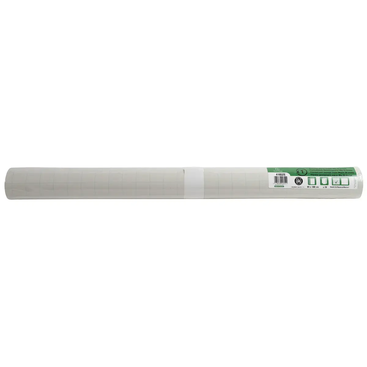 20 Recharges quadrillées pour tableau de conférence - 65 x 100 cm - 80 g/m² - Exacompta
