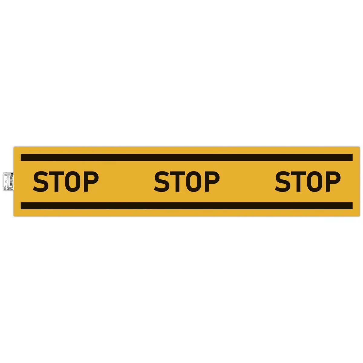 Pann adhesif obligation stop jaune 100cm