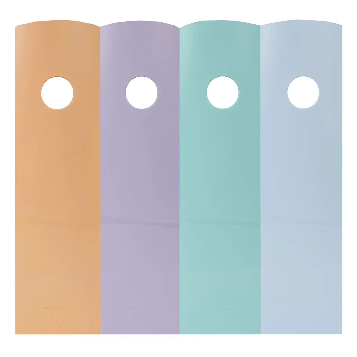 Set de 4 MAG-CUBE coloris pastel - Exacompta 