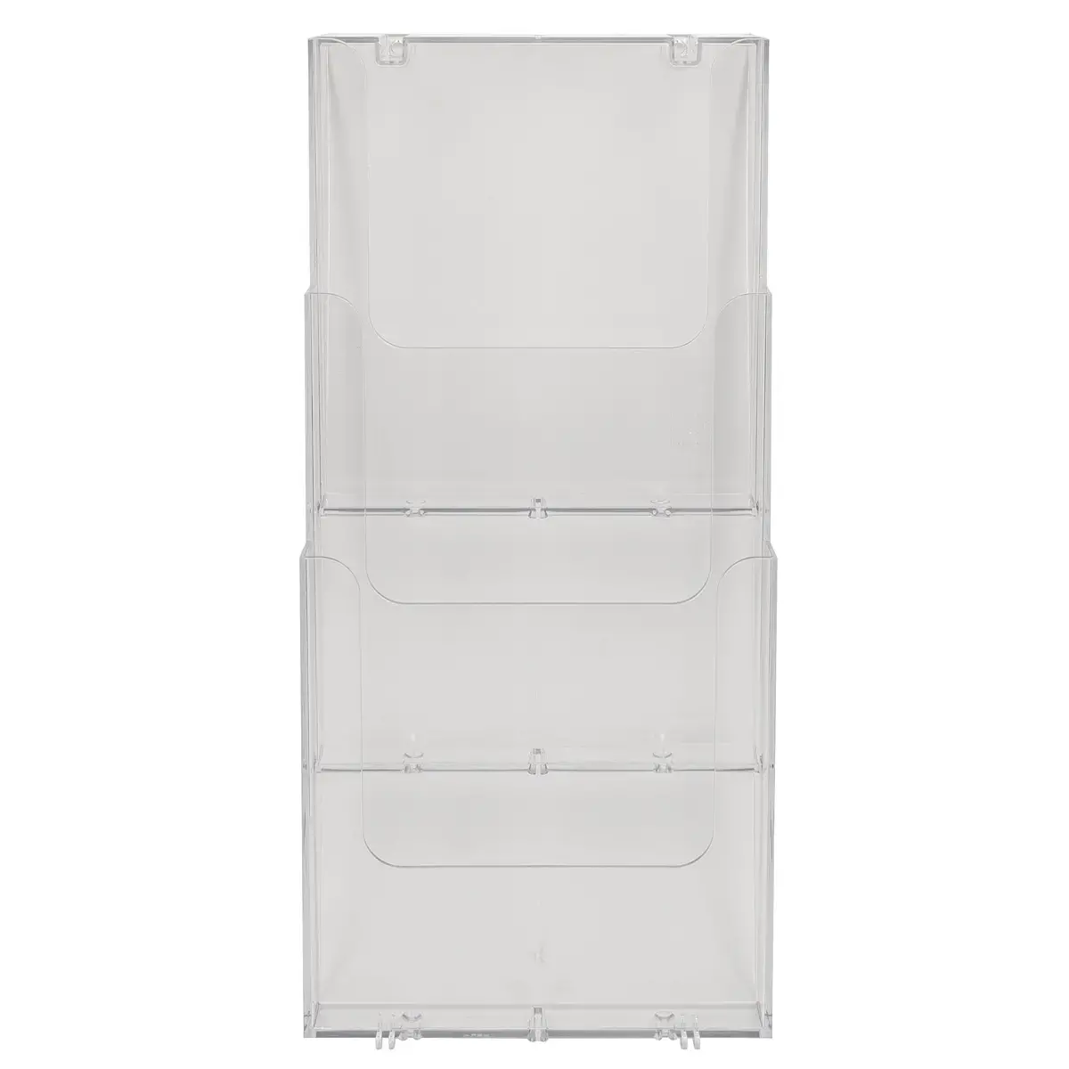 Trieur mural A4 vertical (3) cristal 