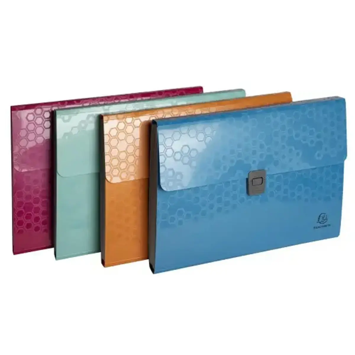 Trieur valisette 13 comp PP Maia assorti - Exacompta