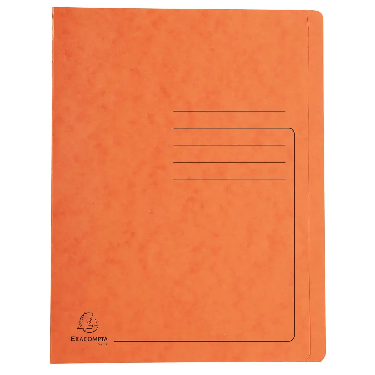 Chemise a lamelles C.L 355g A4 orange