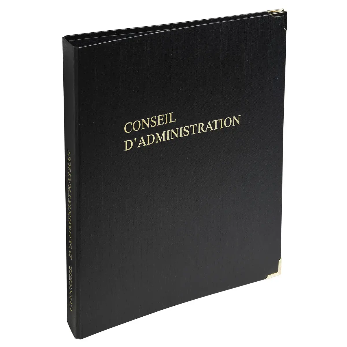 Reliure registre Conseil d'Administration - 100 feuillets 90 g/m² - 2 gardes - Exacompta