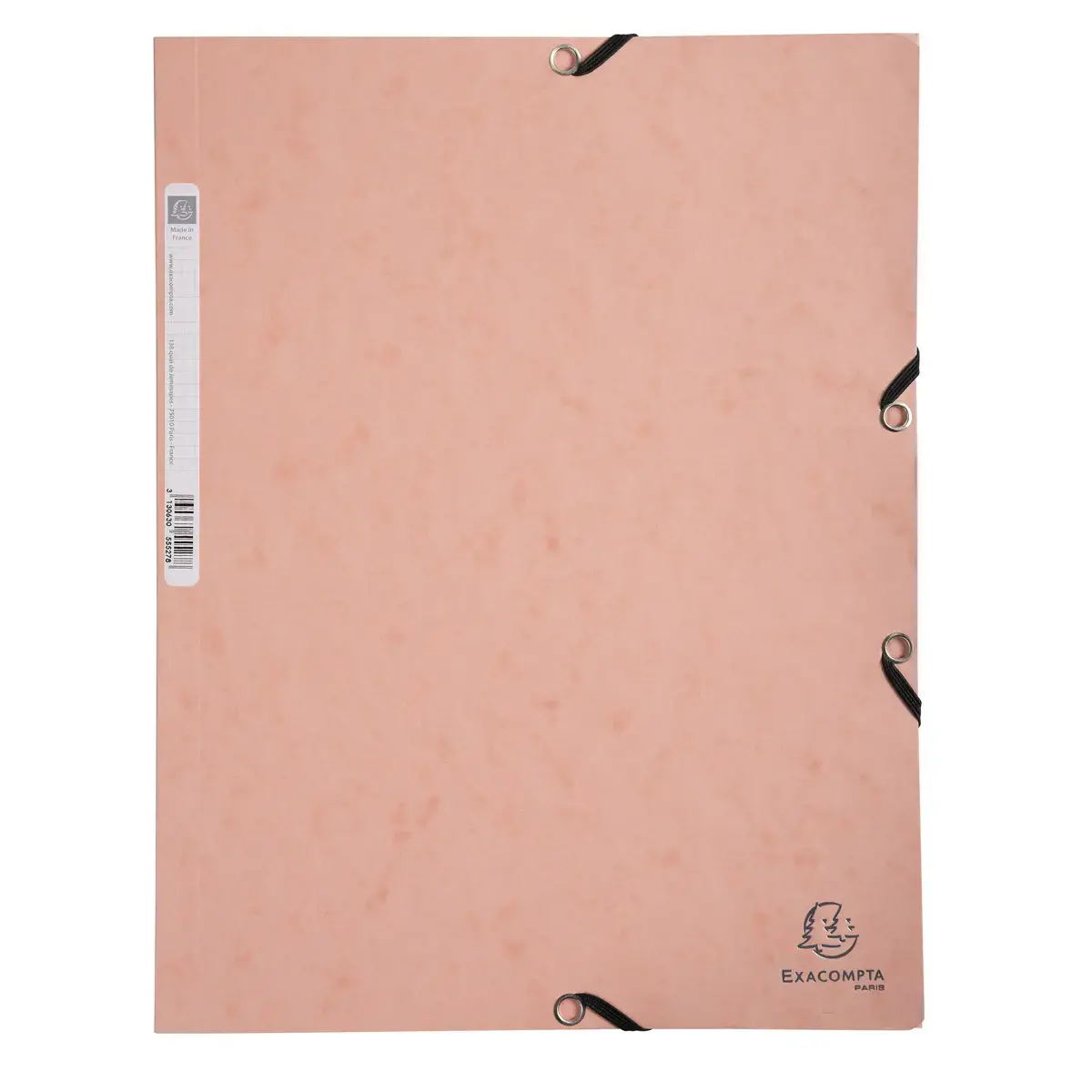 Chem. 3rab+elast. A4 carte AQUAREL Coral