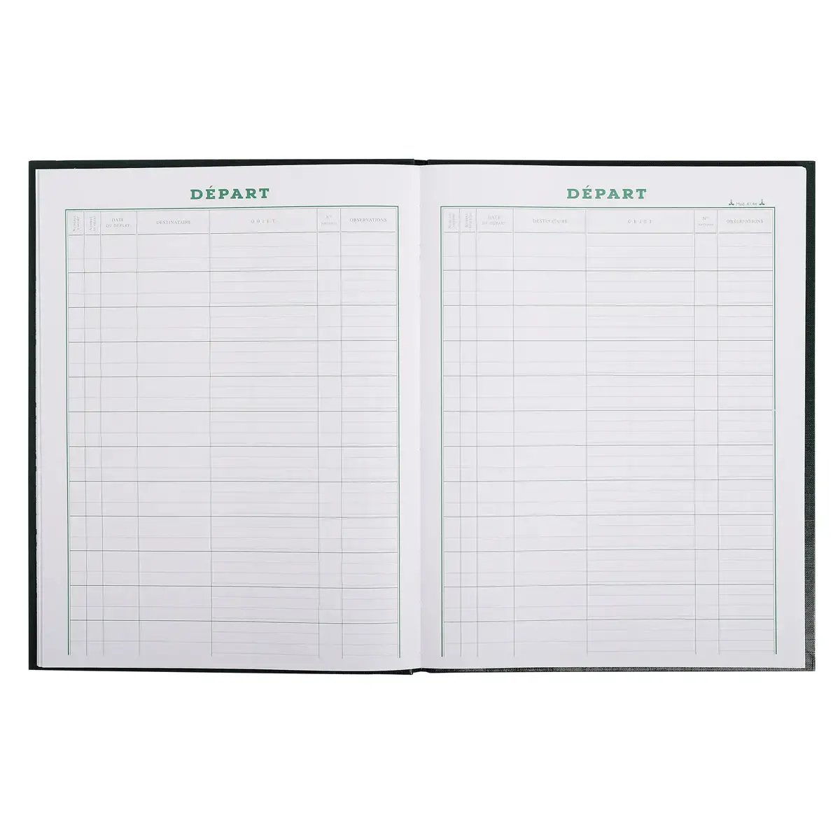 Registre Courrier d&eacute;part - 32 x 24 cm - 160 pages - Exacompta 