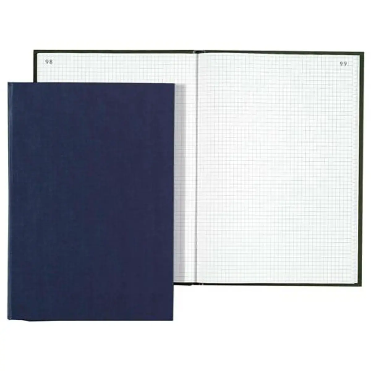 Brochure quadrill&eacute;e 5 x 5 mm - A4 - 200 pages - Exacompta 