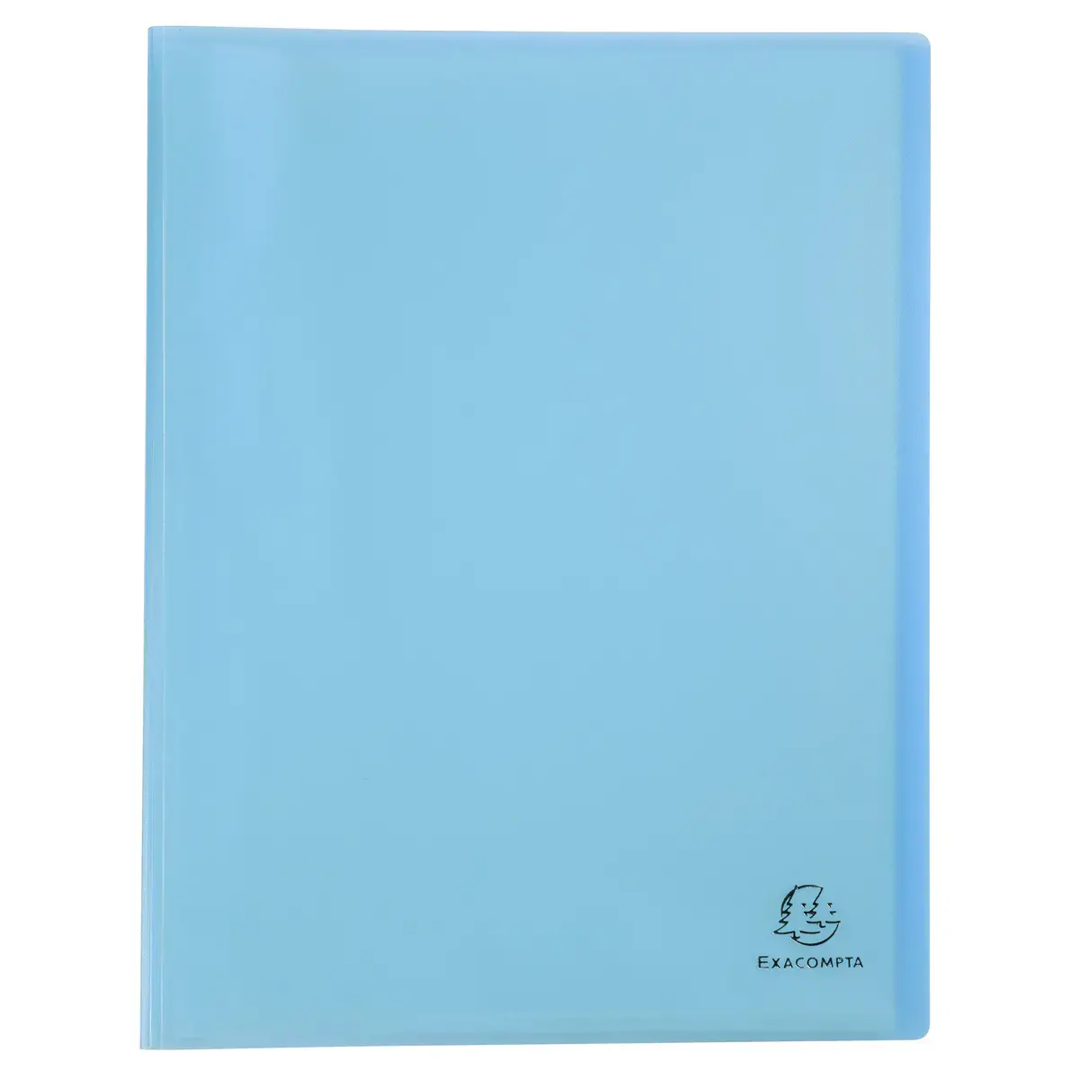 Porte-vues A4 80 vues Chrom Pastel Bleu - Exacompta