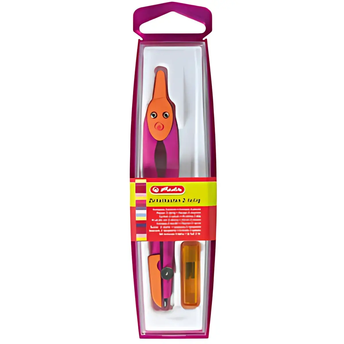 Boîte de compas 2 pièces - Assorti - Herlitz