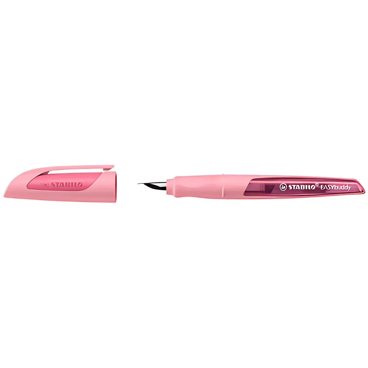 Stylo plume EASYbuddy M - droitiers - Rouge - Stabilo