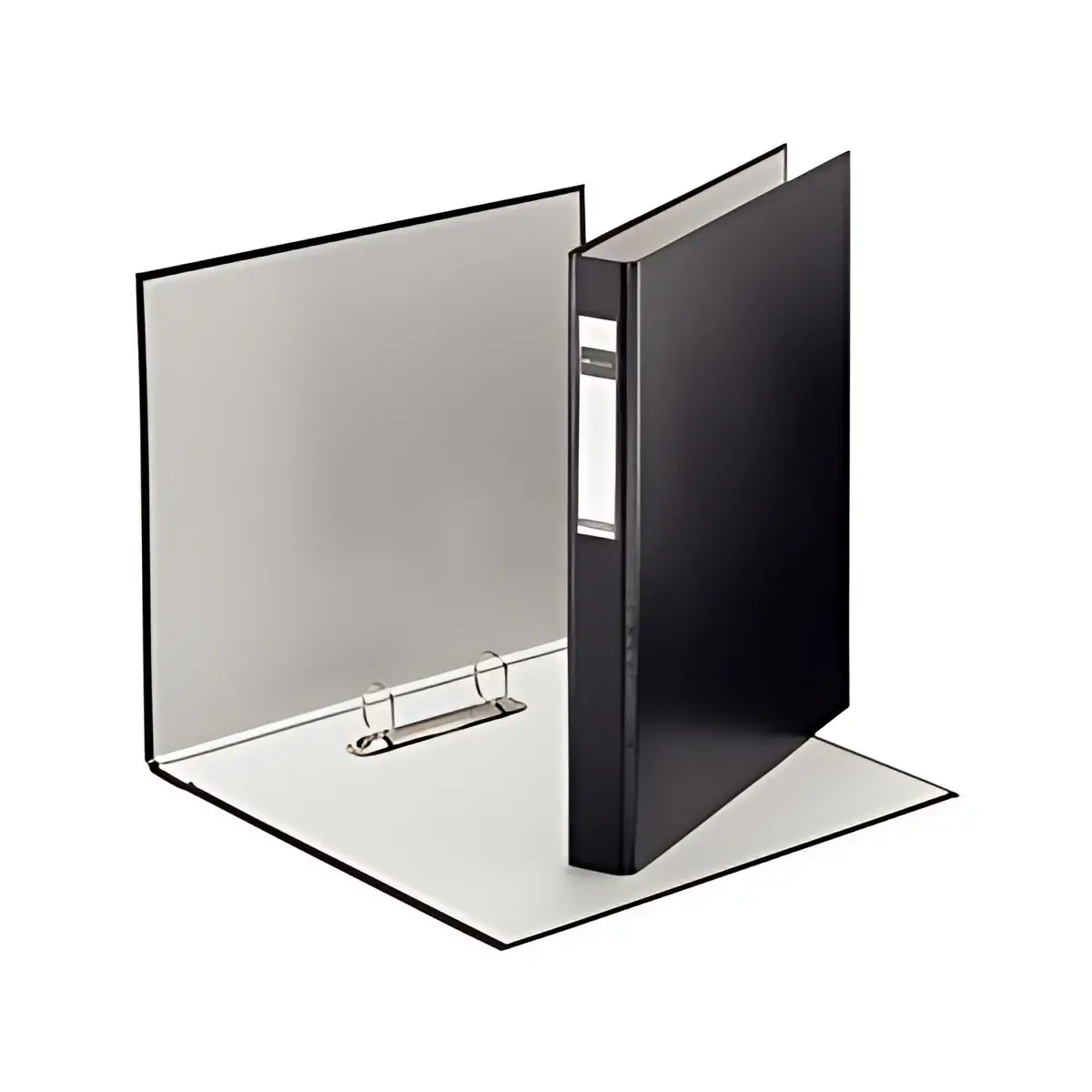LEITZ Classeur à anneaux standard, A4+, noir, mécanisme à