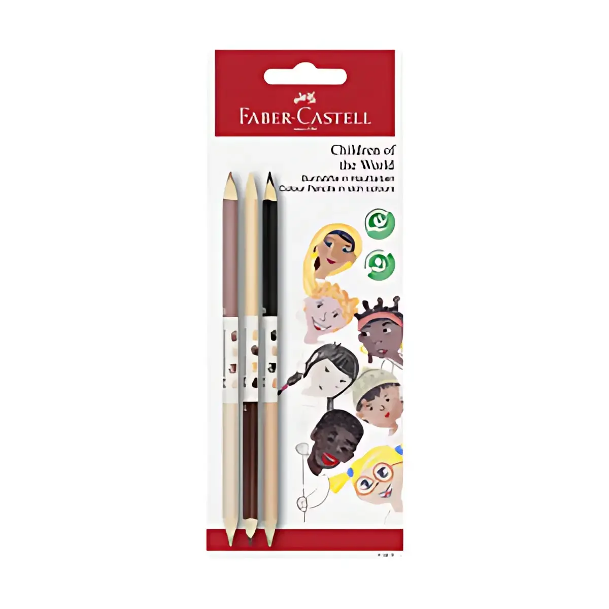 Crayon de couleur Children of the World - par 3 - Faber-Castell