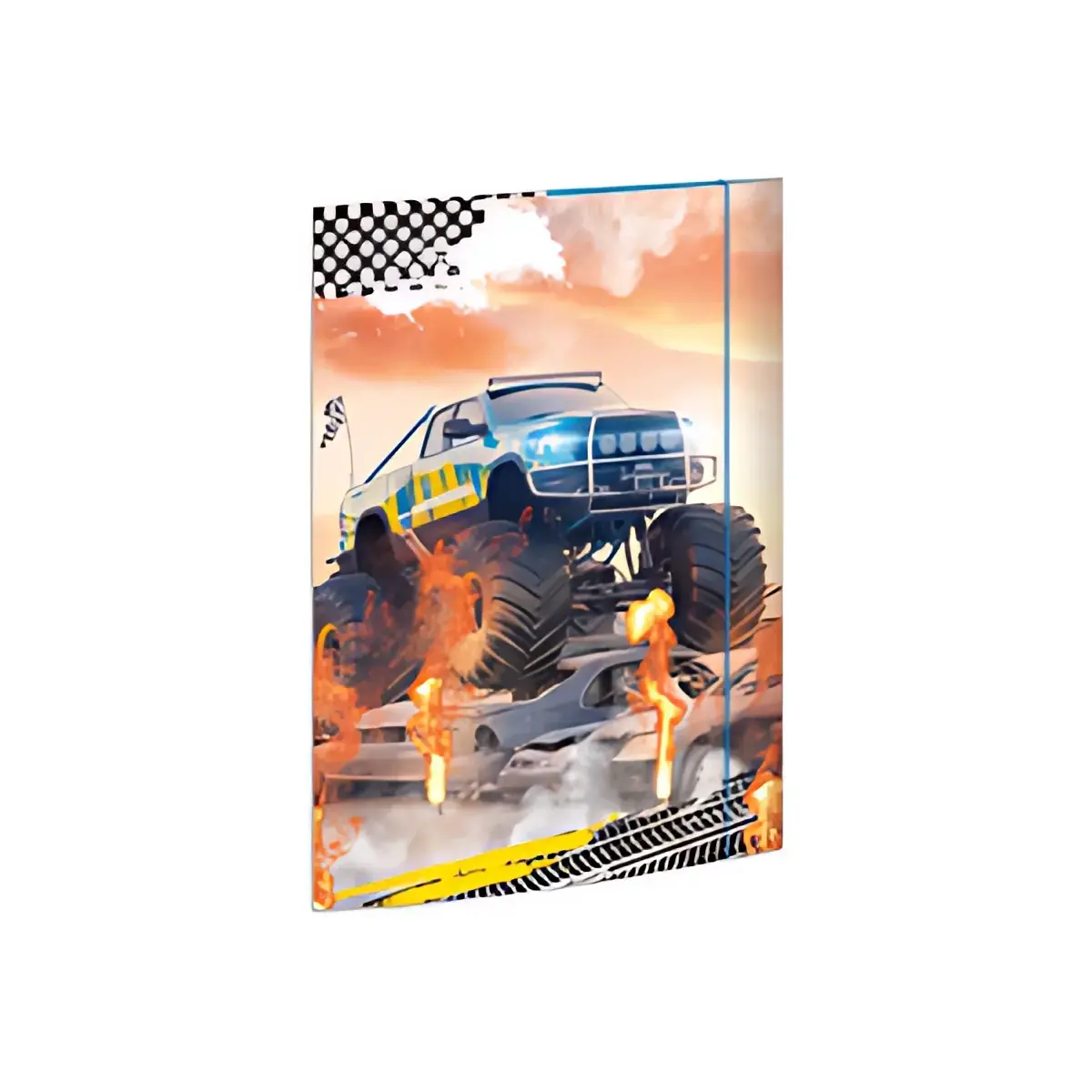 RNK Verlag Pochette à dessins 'Monster Truck', A3