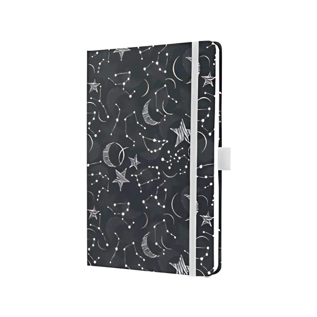 sigel Carnet de notes Jolie 'Cosmic Fantasy Black', A5