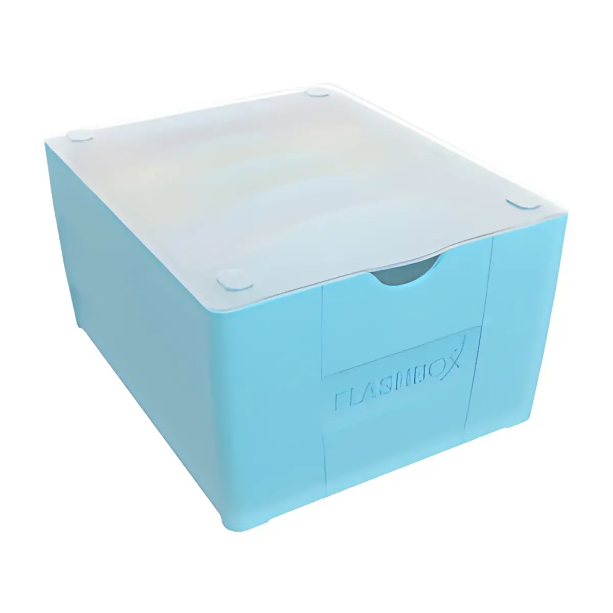Oxford Boîte à fiches 'Flashbox', non équipé, bleu pastel