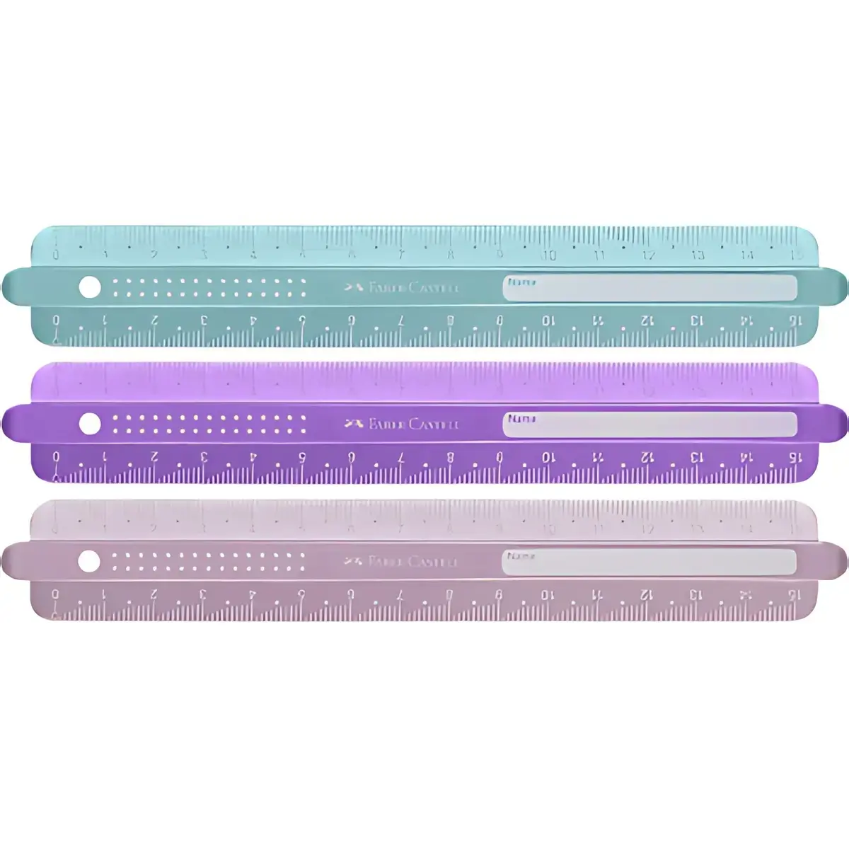 6 Règle SPARKLE - 300 mm - Assorti - Faber-Castell