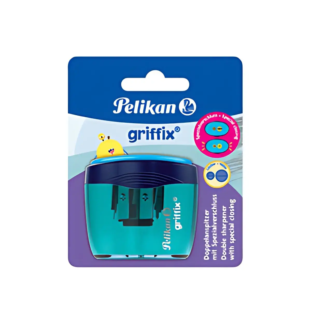 Pelikan Taille-crayon 2 trous griffix, sur carte blister