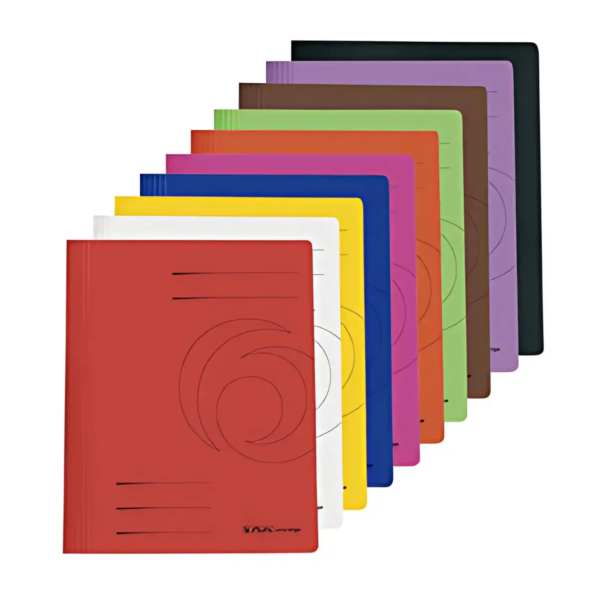 Chemise &agrave; lamelle easyorga - A4 - carte lustr&eacute;e - Herlitz 