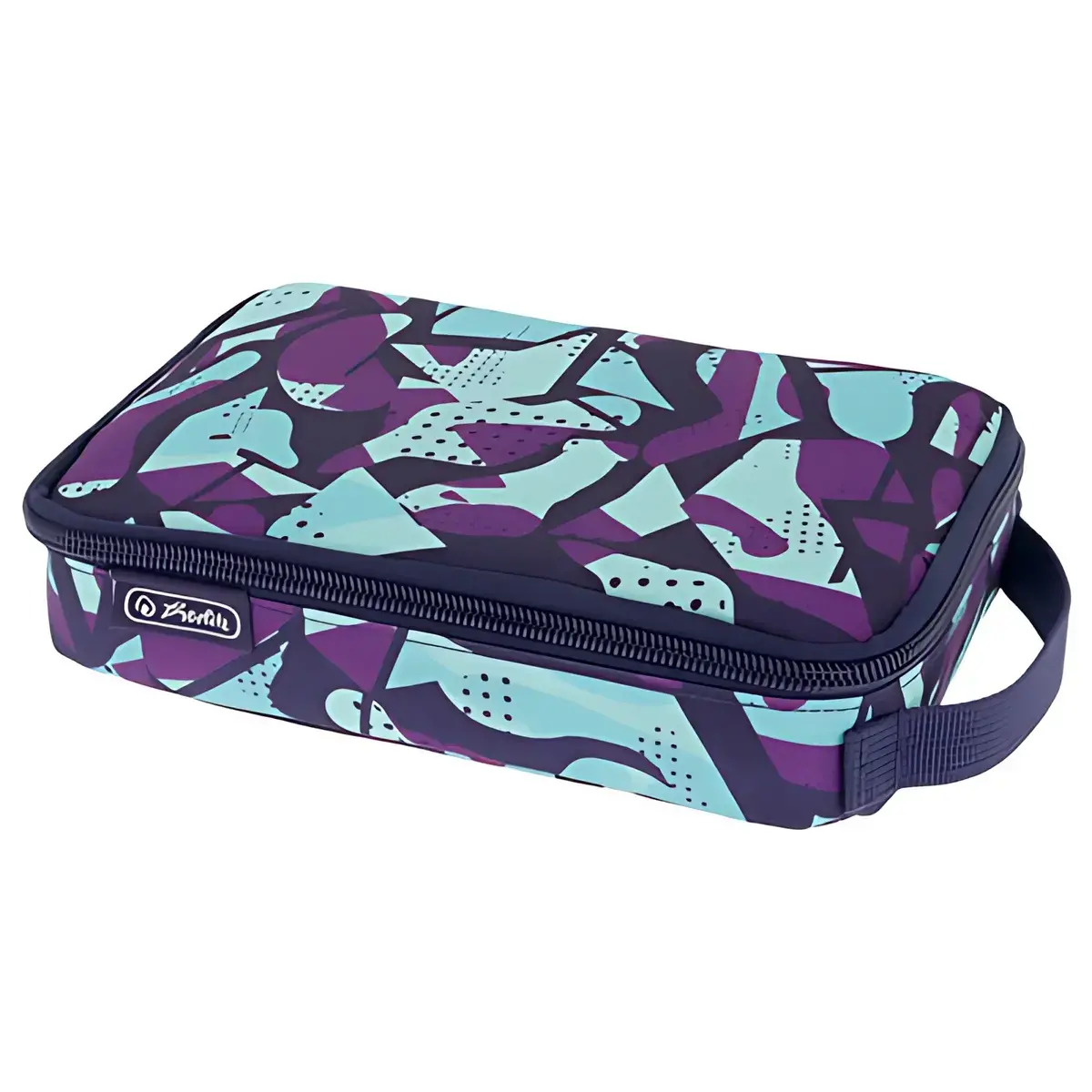 HERLITZ Trousse 2Go 'Camo Purple'