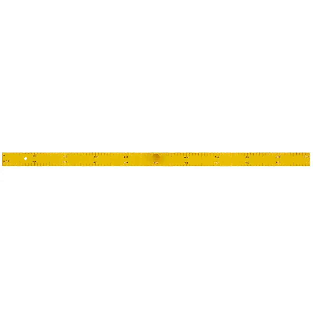 Wonday Règle plate pour tableau, 1 m, en bois, aimanté