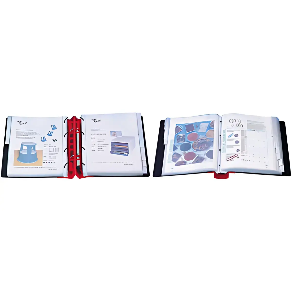 WEDO ERGOGRIP Classeur de présentation ICE, 56 mm, ICE-bleu